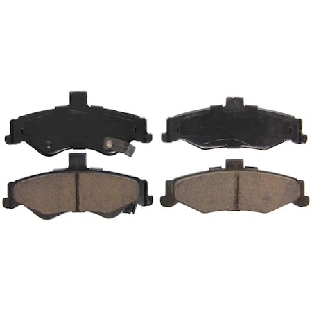 Wagner Brakes Ceramic Disc Pad Set, Zd750 ZD750